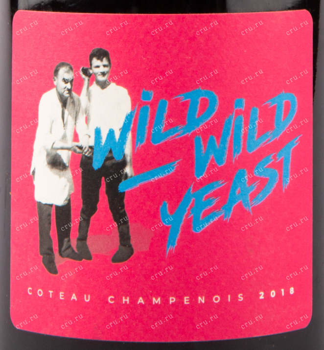 Этикетка вина Coteau Champenois Brocard Pierre Wild-Wild Yeast 2018 0.75 л