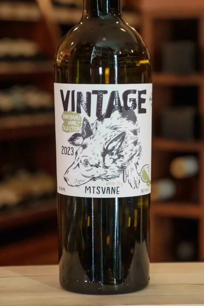В магазине Крю Профи Dakishvili Family Selection Mtsvane Vintage 2023 0.75 л