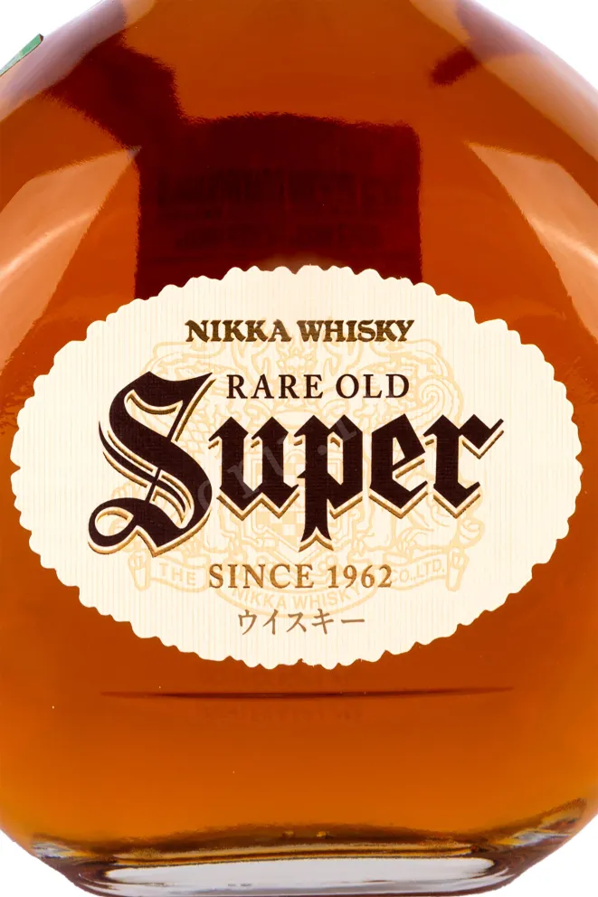Этикетка Super Nikka gift box 0.7 л