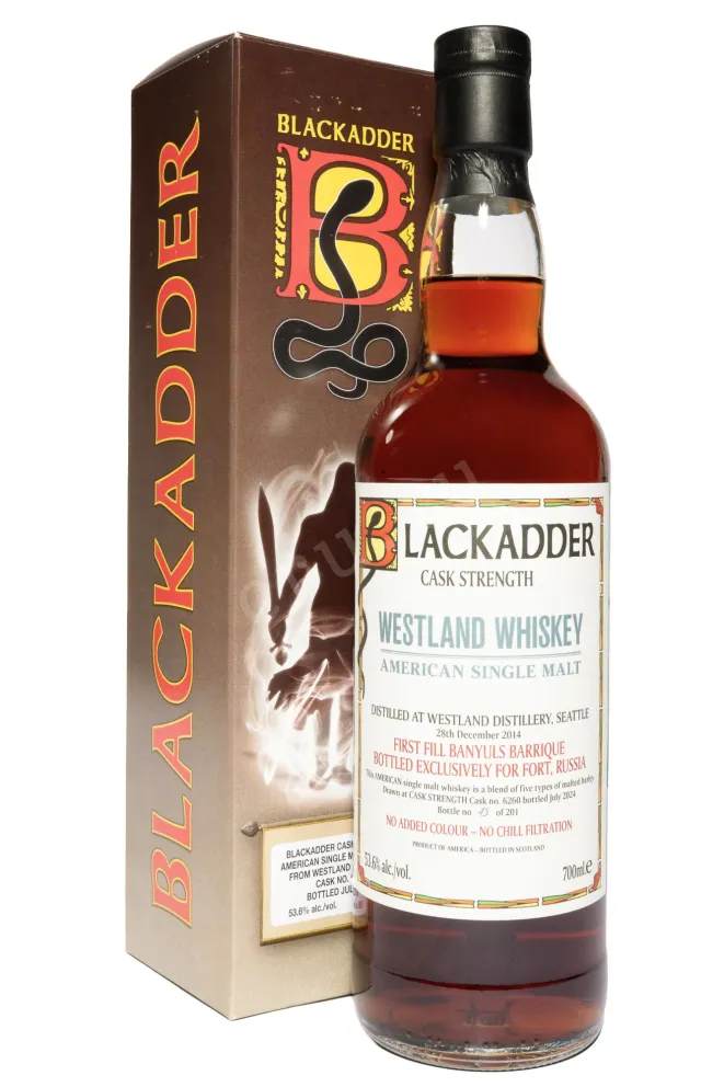 Виски Blackadder Westland First Feel Banyuls Single Malt in gift box  0.7 л