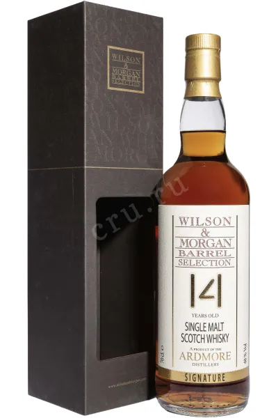 Виски Wilson & Morgan Barrel Selection Ardmore 14 Years Old in gift box  0.7 л