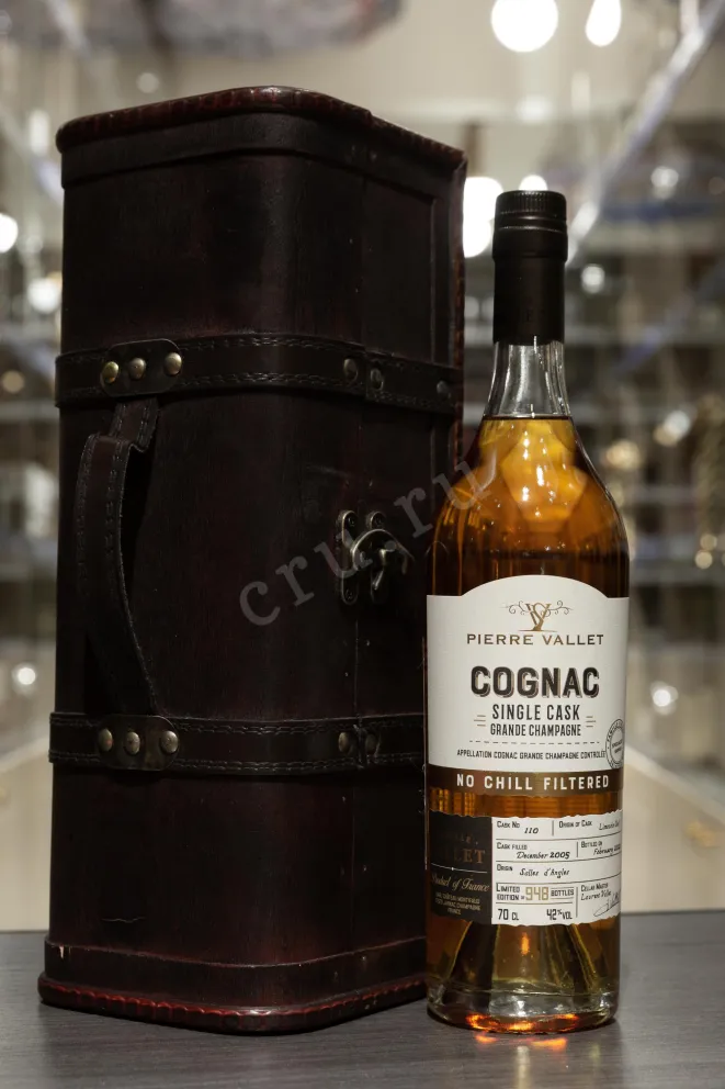 В магазине Крю Профи Pierre Vallet Single Cask 0.7 л