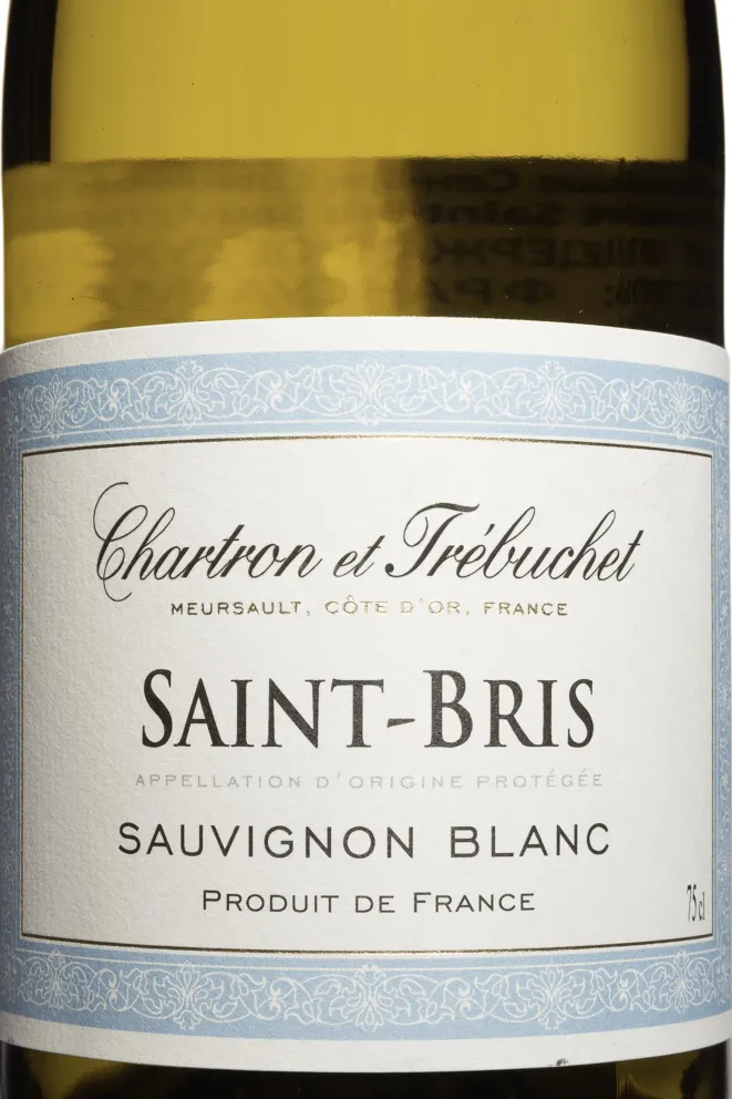 Этикетка Chartron et Trebuchet Sauvignon Blanc Saint-Bris AOC 2023 0.75 л