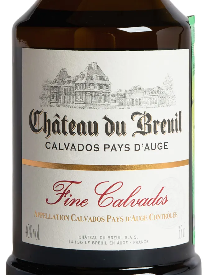 Этикетка Chateau du Breuil Fine Pays d'Auge 0.35 л