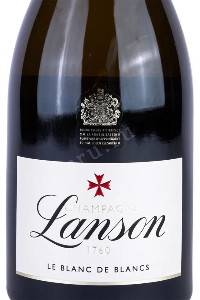 Этикетка Lanson Le Blanc de Blancs Brut 0.75 л