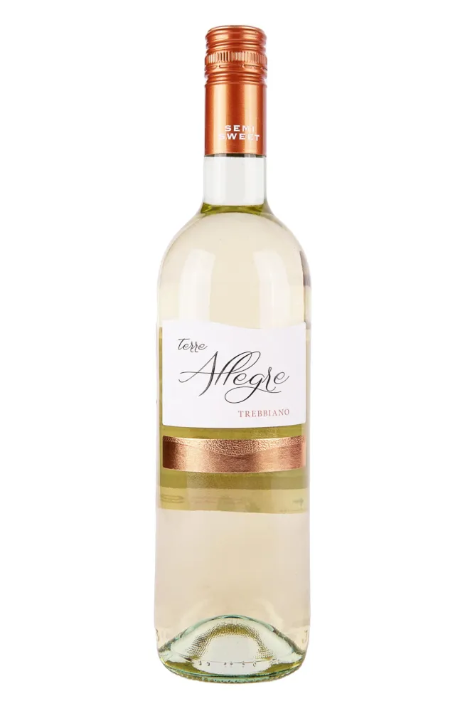 Вино Terre Allegre Trebbiano 2023 0.75 л