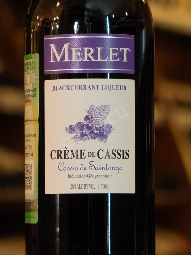 В магазине Крю Профи Merlet Creme de Cassis 0.7 л