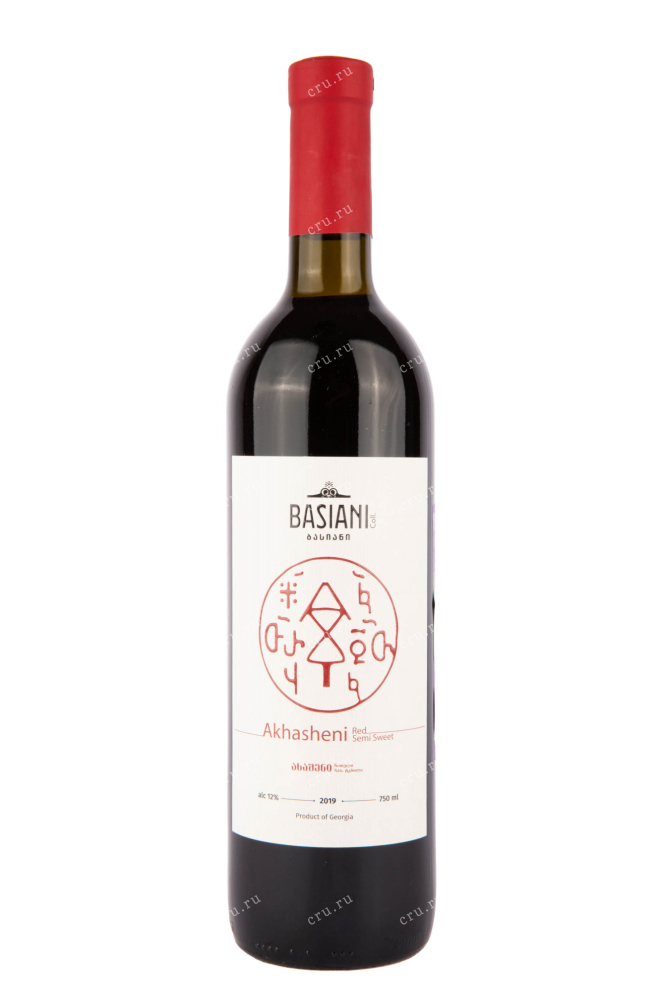 Вино Basiani Akhasheni 2019 0.75 л