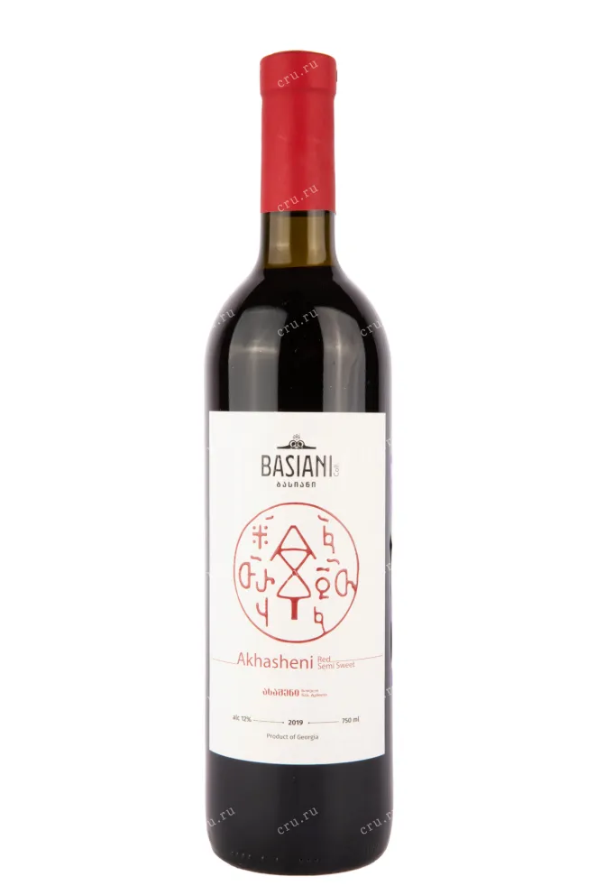 Вино Basiani Akhasheni 2019 0.75 л