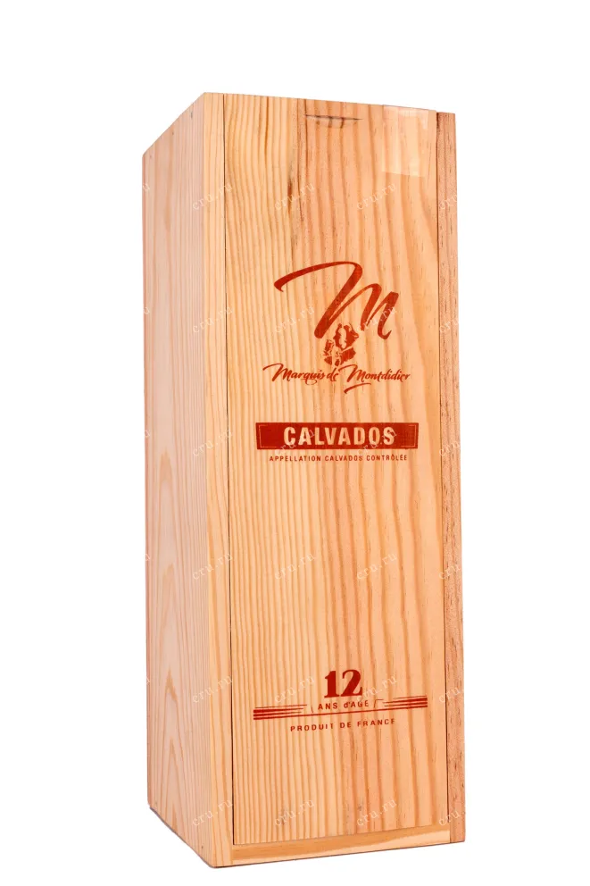 Деревянная коробка Marquis de Montdidier 12 years old wooden box 0.7 л