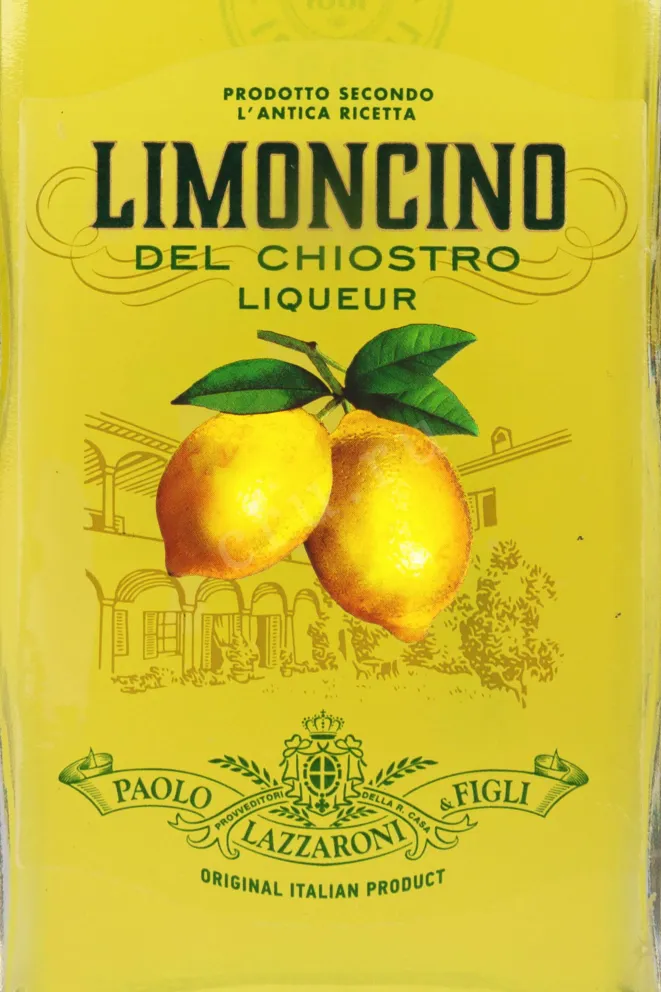 Ликер Limoncino del Chiostro Lazzaroni  0.7 л