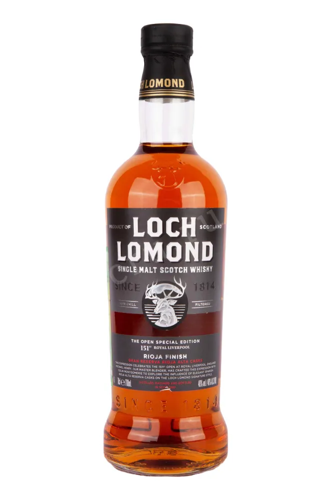 Бутылка Loch Lomond 151th The Open Special Edition Royal Liverpool Rioja Finish in gift box 0.7 л