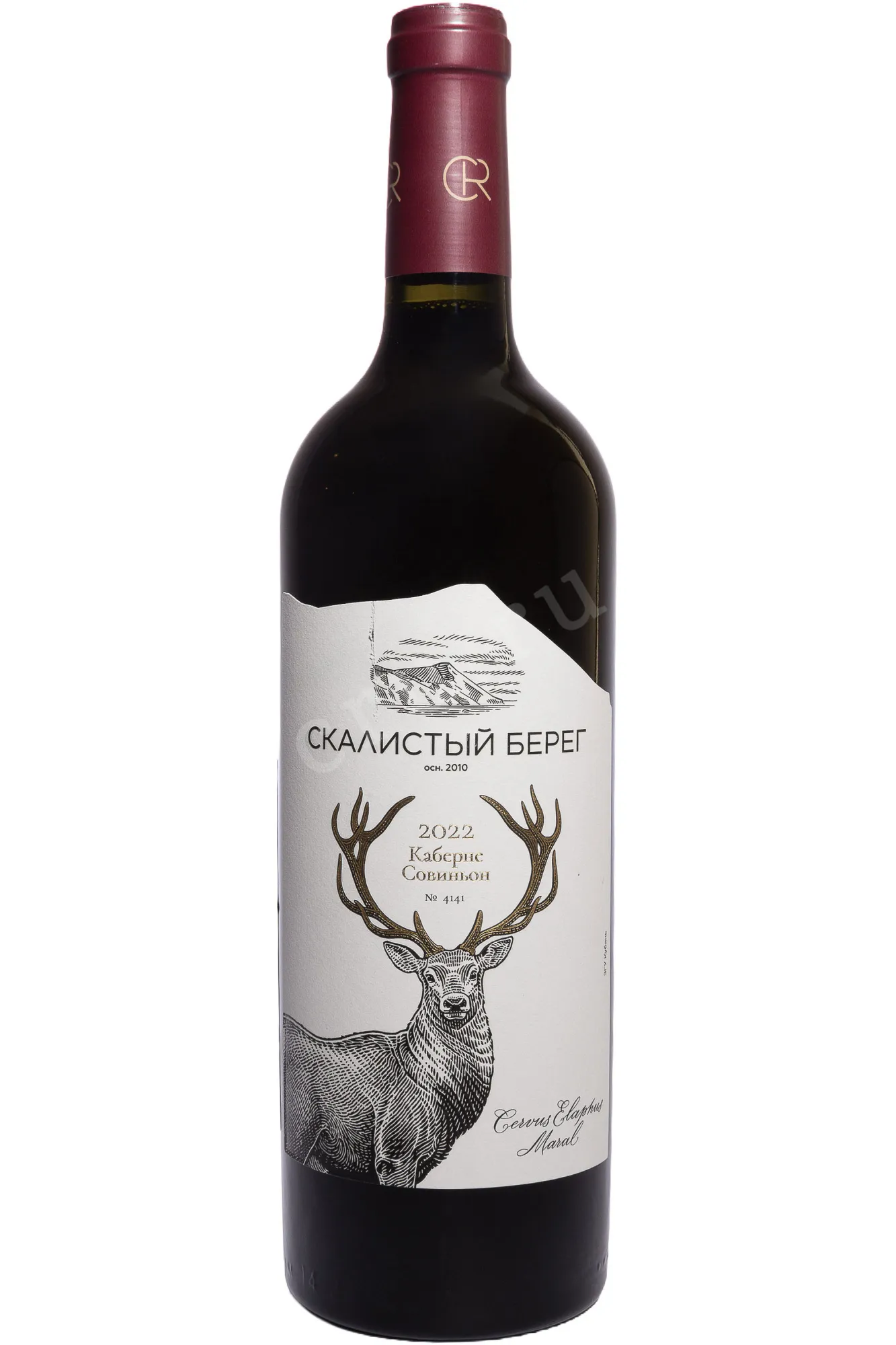 Фото — Вино Скалистый берег Каберне Совиньон 2022 0.75 л