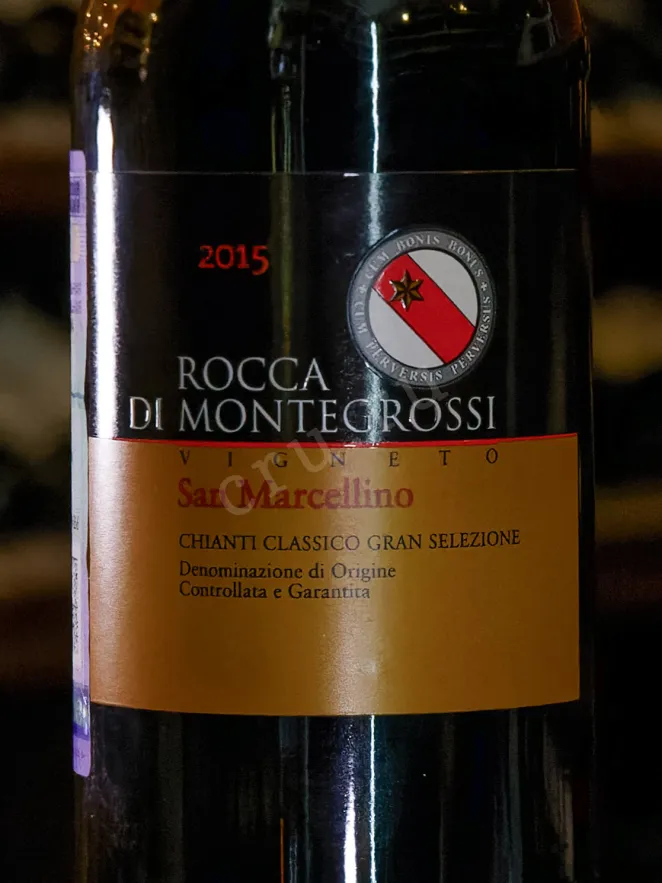 В магазине Крю Профи Rocca di Montegrossi Vigneto San Marcellino Chianti Classico Gran Selezione 2015 0.75 л