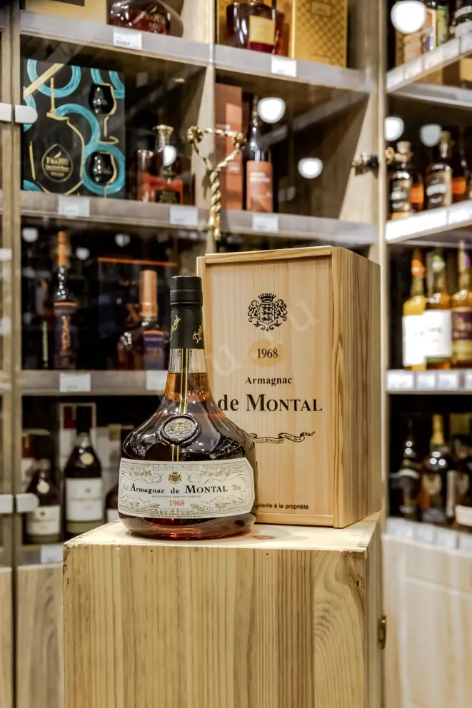 Контрэтикетка Bas Armagnac de Montal