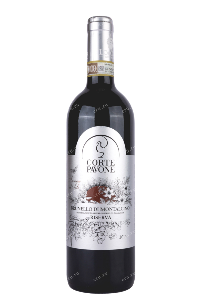 Вино Corte Pavone Brunello di Montalcino Riserva Anemone al Sole 2015 0.75 л