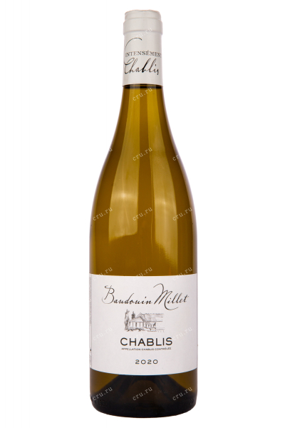 Вино Domaine Millet Chablis 2020 0.75 л