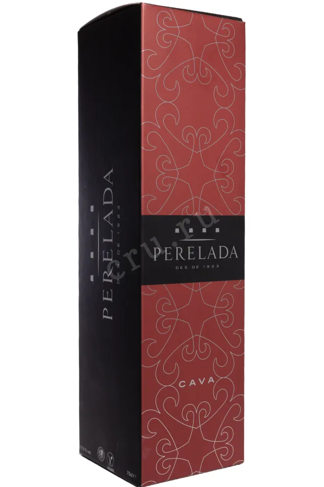 Подарочная коробка Cava Castillo Perelada Brut Rosado with gift box 2023 0.75 л