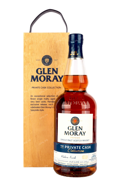 Виски Glen Moray Private Cask Madeira Finish in gift box  0.7 л
