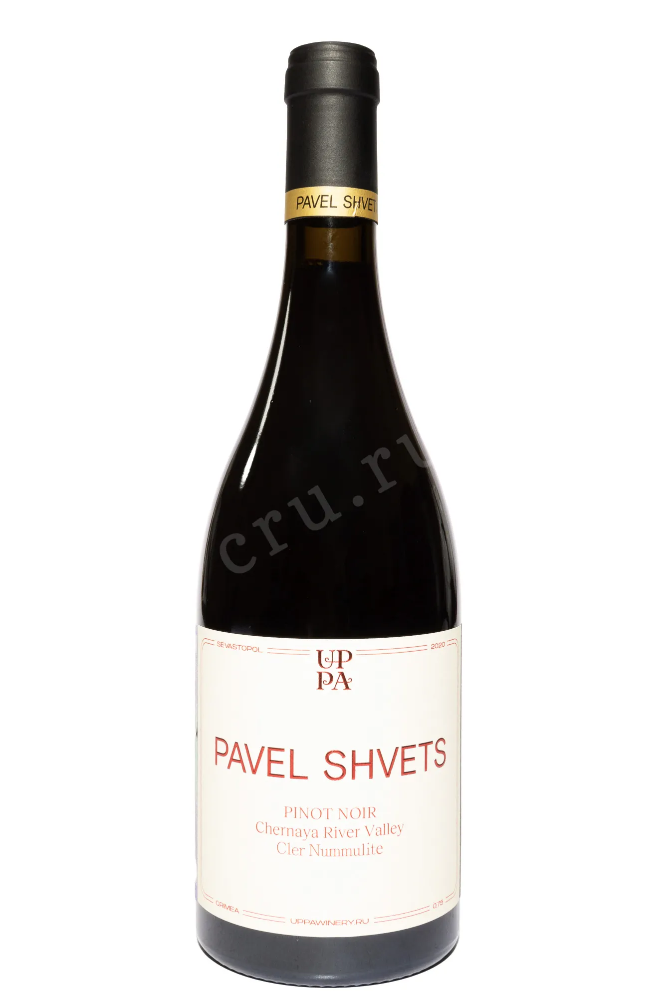 Фото — Вино Павел Швец Пино Нуар Клер Нуммулит 2020 0.75 л