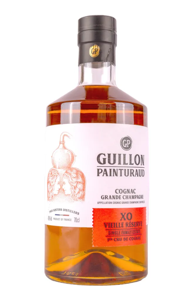 Бутылка Guillon Painturaud XO Vielle Reserve 1er Cru de Cognac in gift box 0.7 л