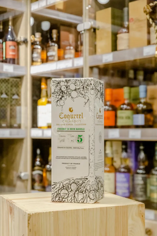 В магазине Крю Профи Coquerel Rum Finish 5 years in gift box 0.7 л