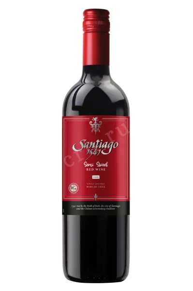 Вино Santiago 1541 Cabernet Sauvignon semi-sweet Central Valley   0.75 л
