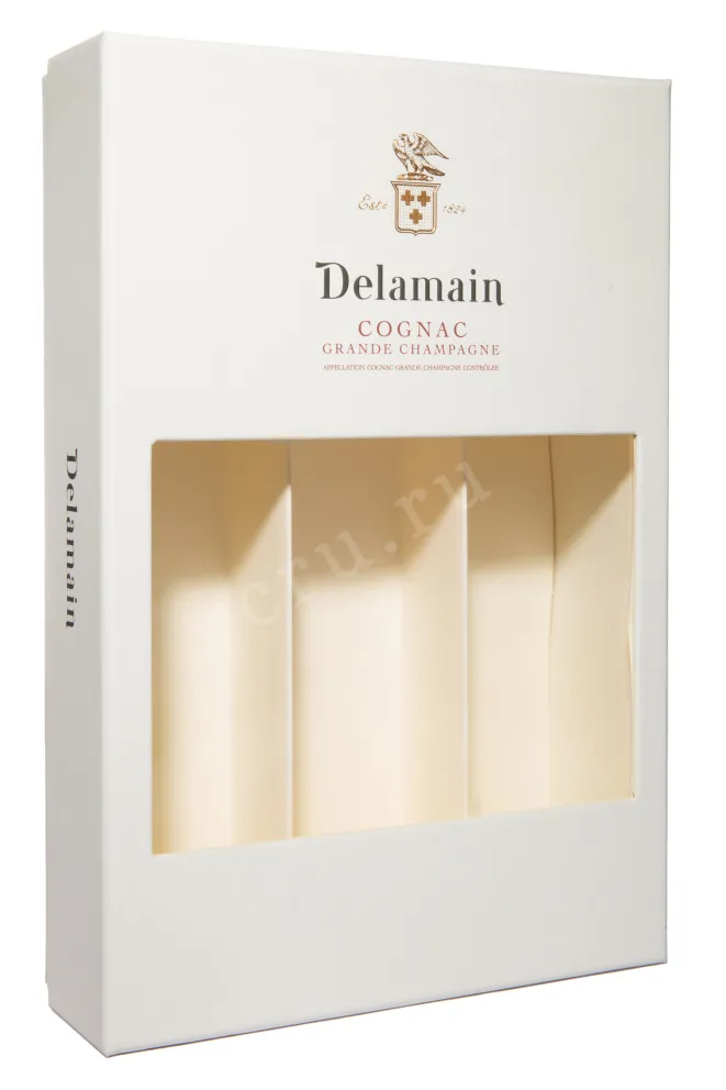 Коньяк Delamain set 3* in gift box  0.2 л