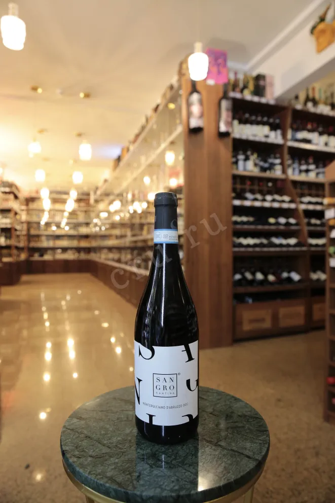В магазине Крю Профи Cantina Sangro Montepulciano d'Abruzzo 2022 0.75 л