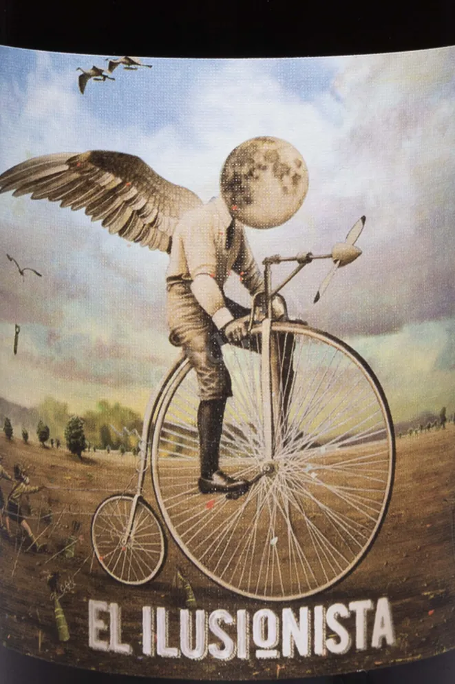 Этикетка Adegas Tollodouro El Ilusionista Joven Ribera del Duero 2024 0.75 л