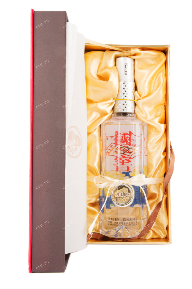 Бутылка водки Guojiao 1573 China Style gift box 0.5 в подарочной упаковке