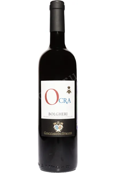 Вино Guicciardini Strozzi Ocra Bolgheri DOC 2021 0.75 л