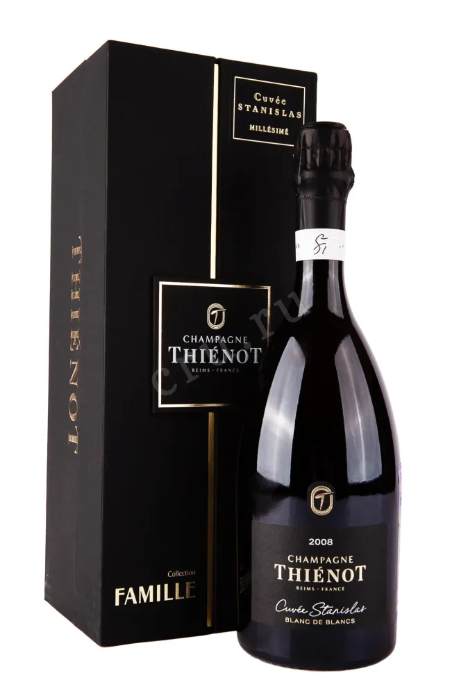 Шампанское Champagne Thienot Cuvee Stanislas Blanc de Blancs in gift box 2008 0.75 л