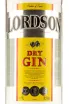 Этикетка Lordson Dry 1 л