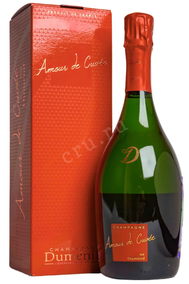 Шампанское Dumenil Amour de Cuvee Blanc de Noirs gift box 2017 0.75 л