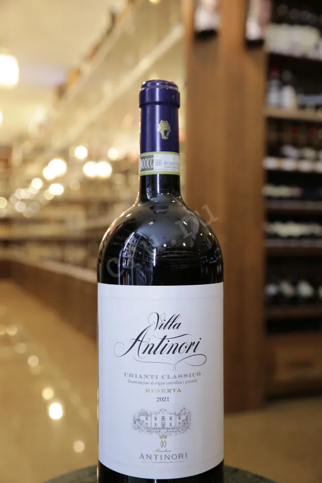 В магазине Крю Профи Villa Antinori Chianti Classico DOCG Riserva wood box 2021 1.5 л