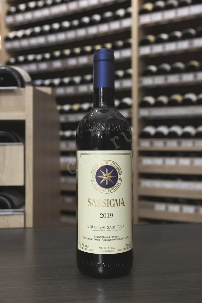 В магазине Крю Профи Sassicaia Bolgheri 2019 0.75 л