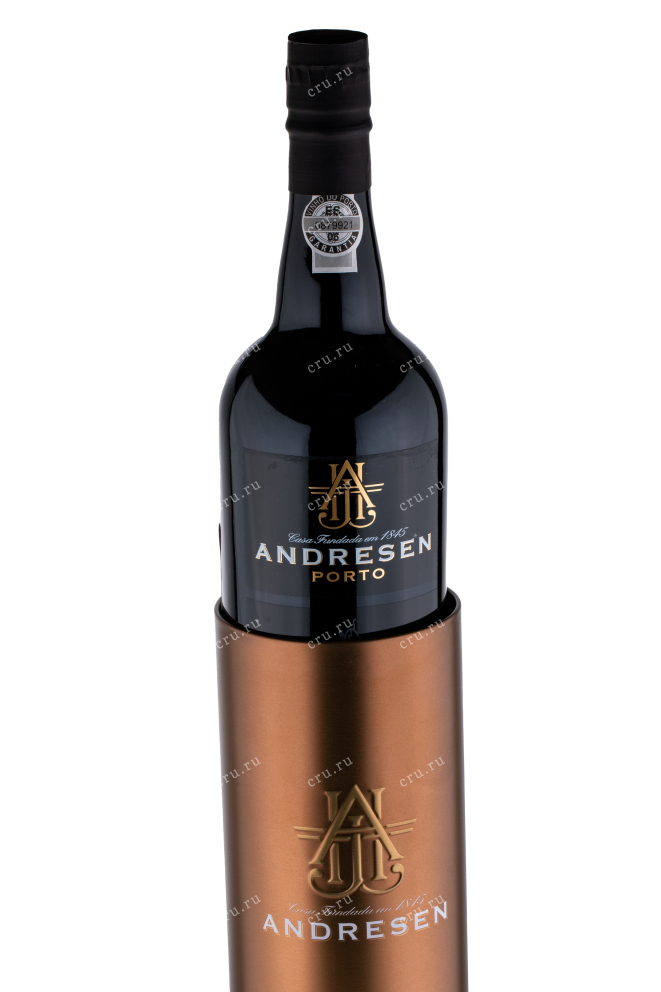 Бутылка в коробке портвейна Андресен Вери Олд 40 лет 0.75 л