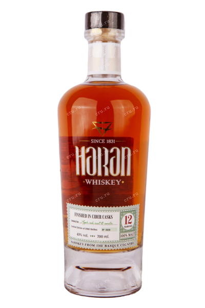 Виски Haran Finished Cider 12 years  0.7 л