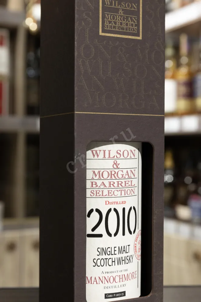 В магазине Крю Профи Wilson&Morgan Barrel Selection Mannochmore 2010 Sherry Finish Oloroso in gift box 0.7 л