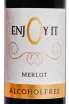 Этикетка Peter Mertes enjOy it Merlot Alcohol Free 2024 0.75 л