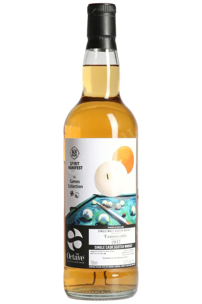 Бутылка Spirit Manifest Tamnavulin Octave 9 years in tube 2017 0.7 л