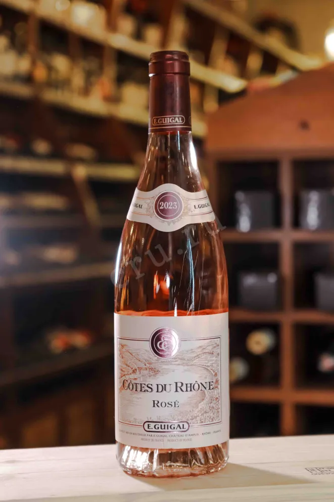 В магазине Крю Профи Guigal Cotes du Rhone Rose 2024 0.75 л