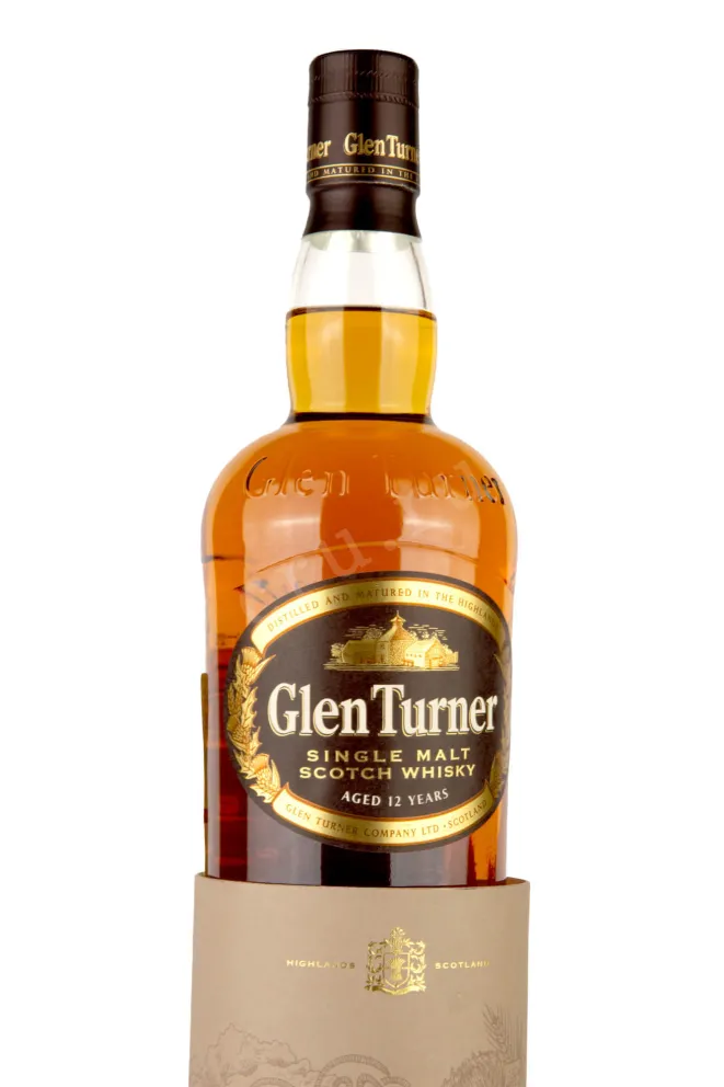 В тубе Glen Turner 12 years 0.7 л