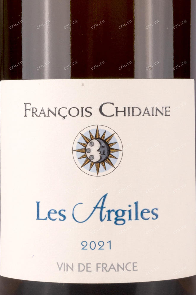 Этикетка Francois Chidaine Les Argiles 2021 0.75 л