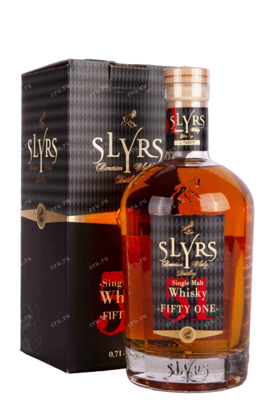 Виски Slyrs Fifty One in gift box  0.7 л