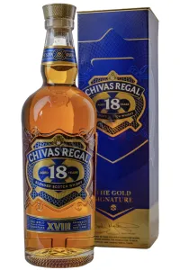 Виски Chivas Regal 18 years old in with gift box  0.75 л