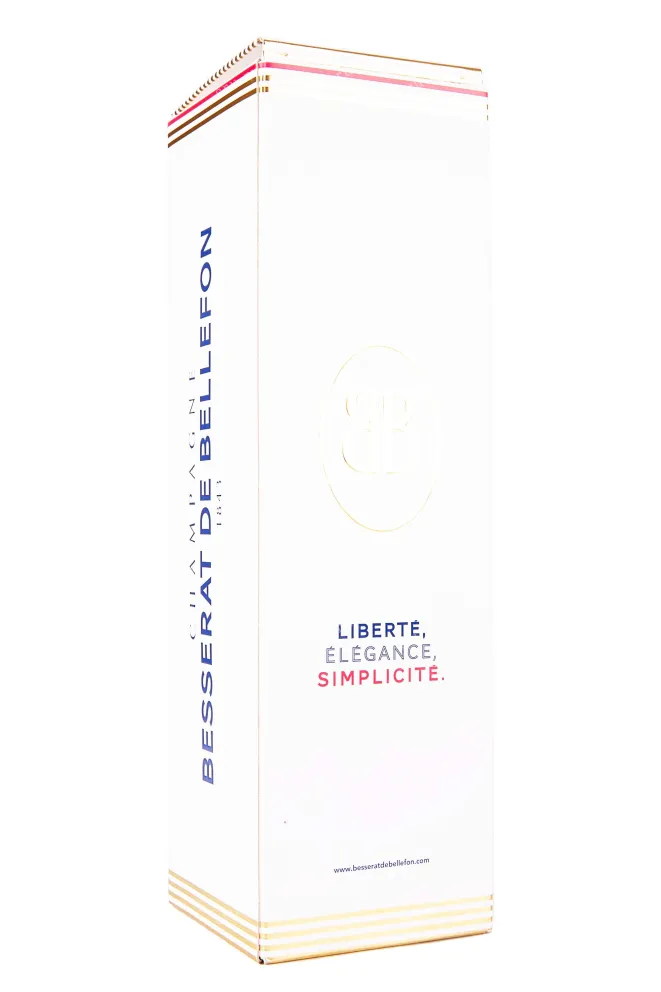 Подарочная коробка Besserat de Bellefon Blanc de Blancs in gift box 2017 0.75 л