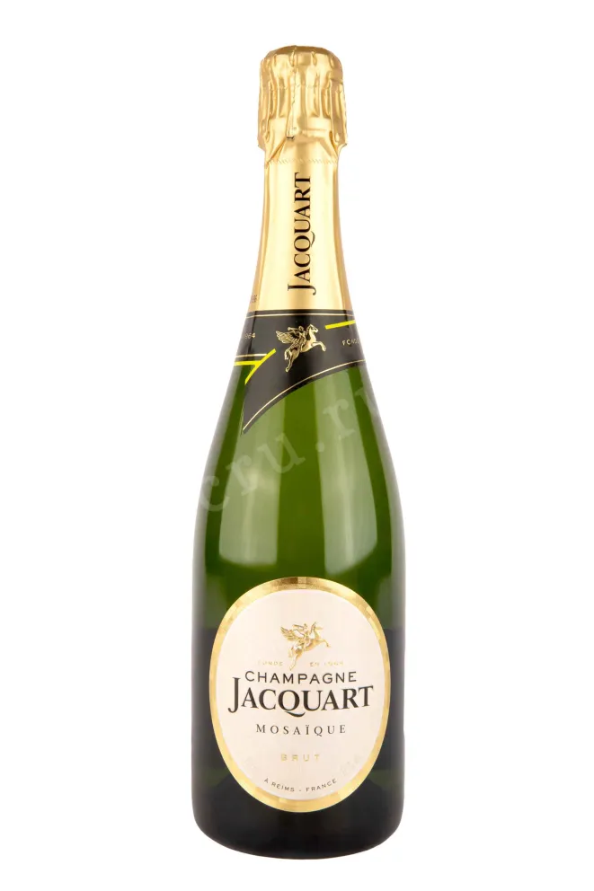 Бутылка Jacquart Brut Mosaique gift box with two glasses 0.75 л