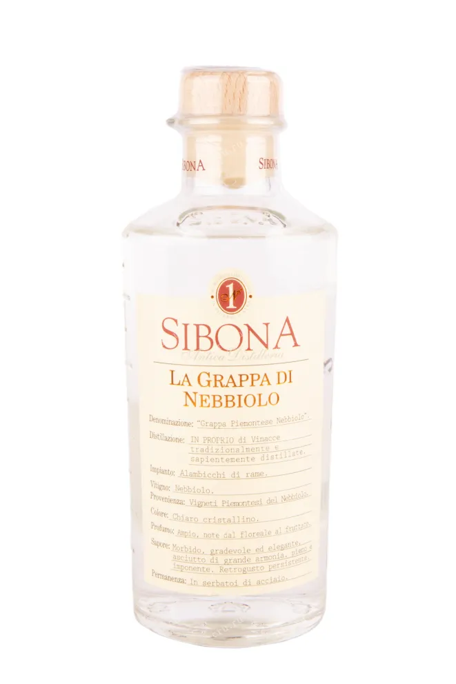 Граппа Sibona Nebbiolo  0.5 л